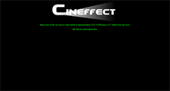 Desktop Screenshot of cineffect.com